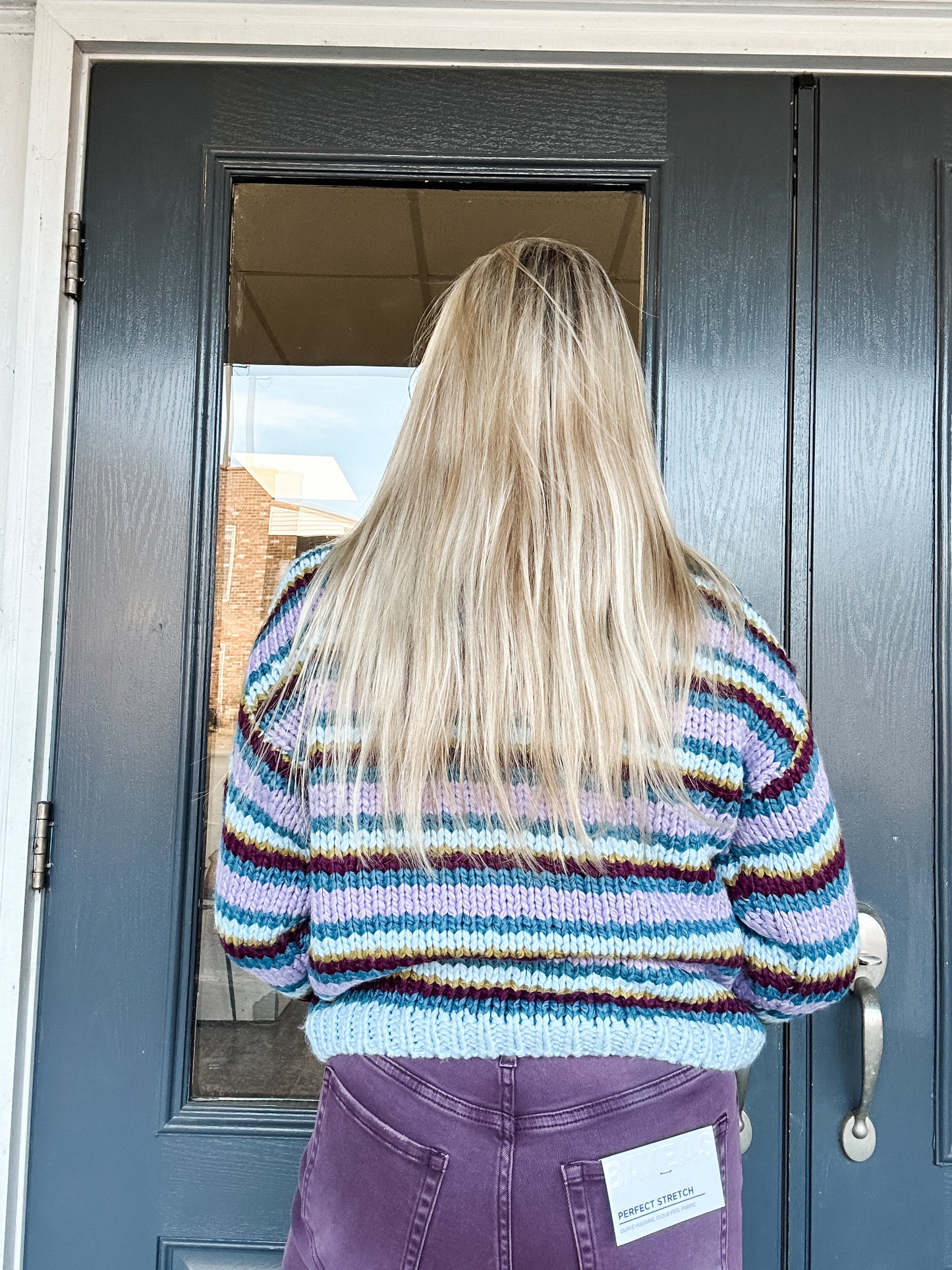 Starburst Blue Sweater