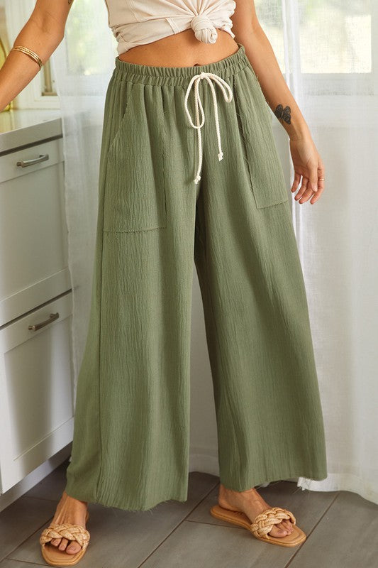 Mexico Ease Pants Olive