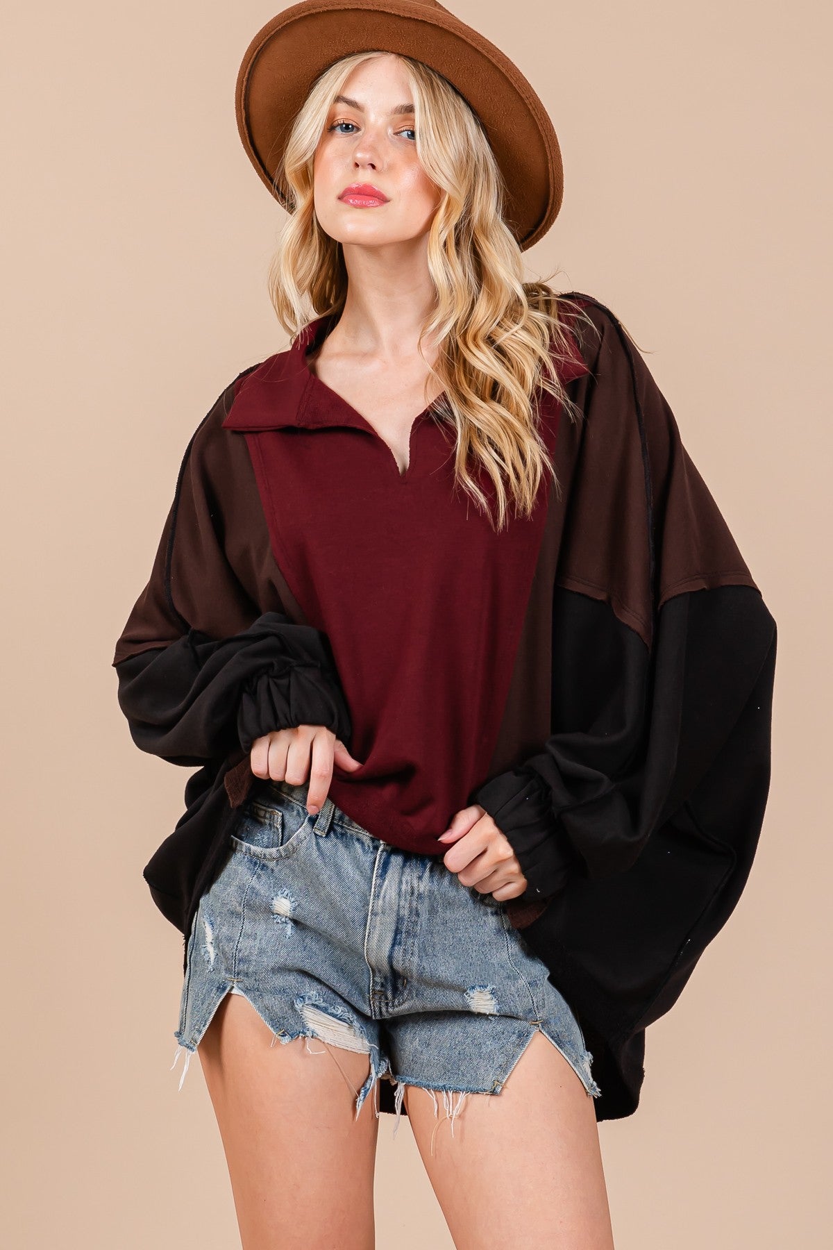 Fireside Snuggle Top Black