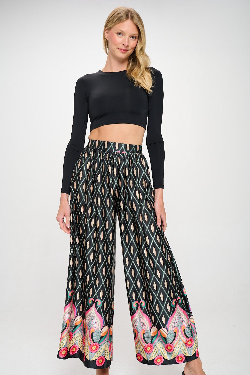 Eliza Wide-Leg Pants