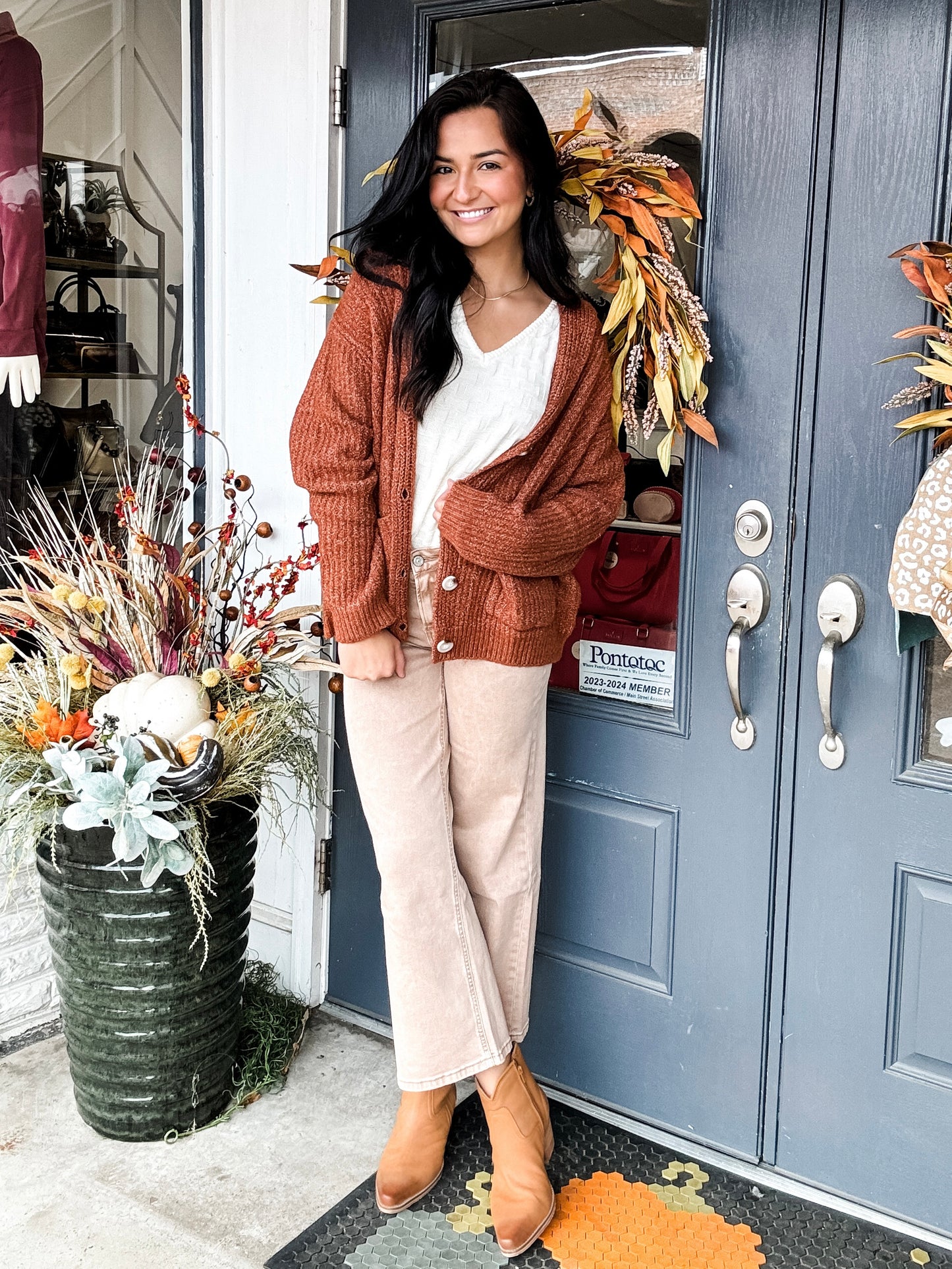 Cozy Professor Cardigan