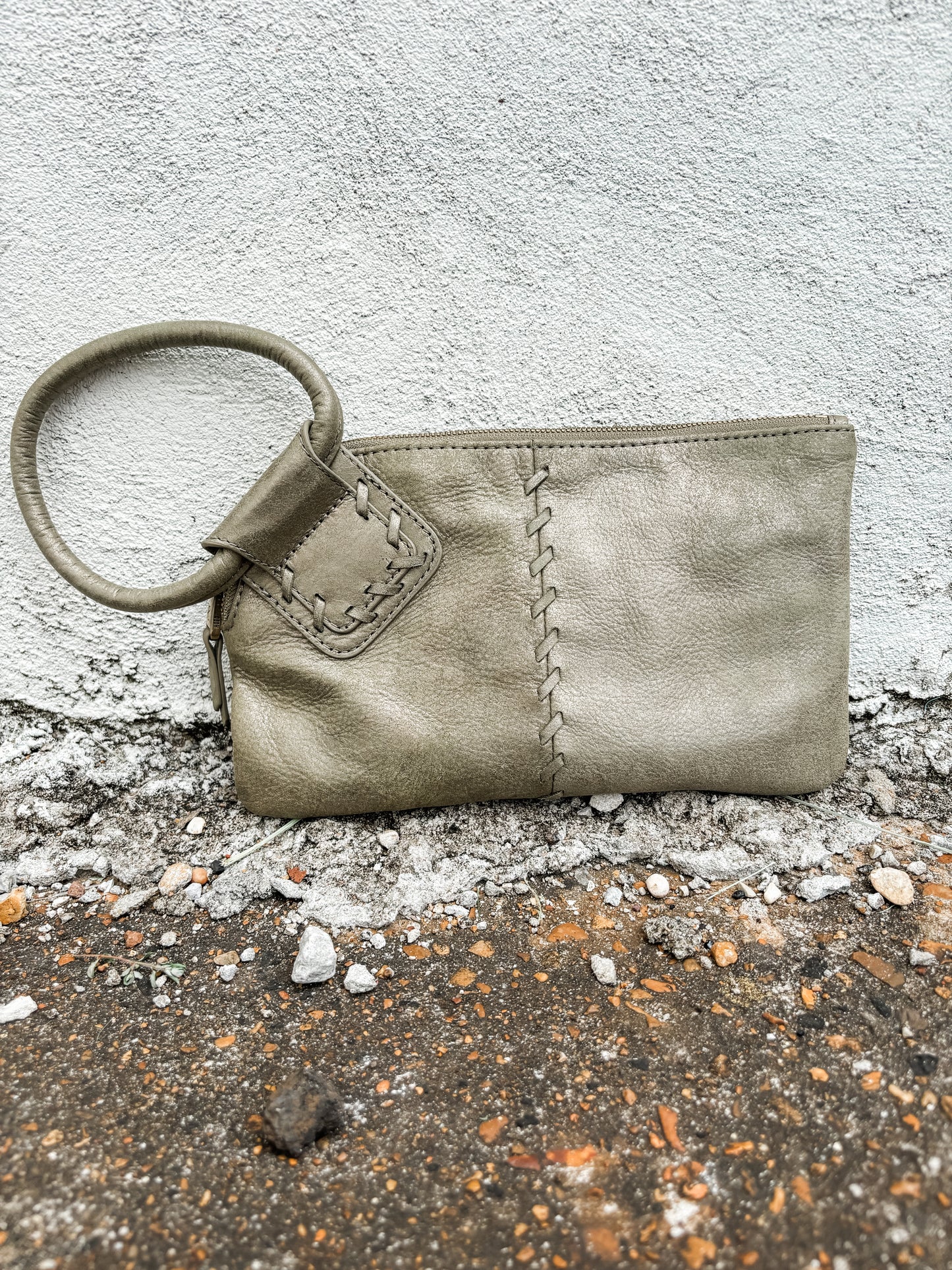 Sable Clutch/Wristlet Burnished Sage