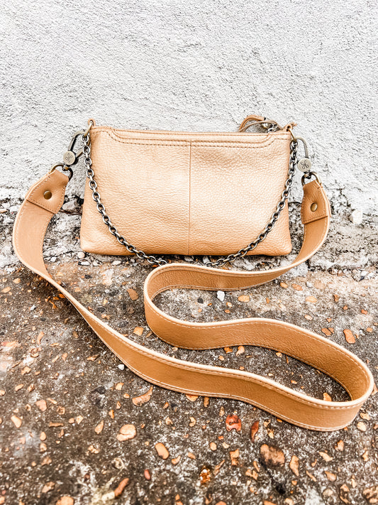 Darcy Crossbody Dusty Gold