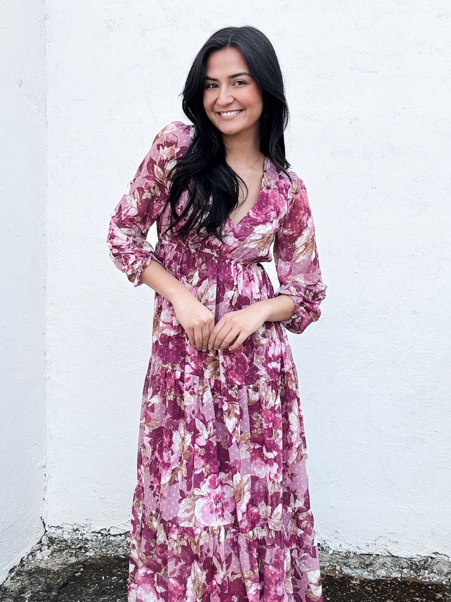 Camellia Mauve Maxi Dress