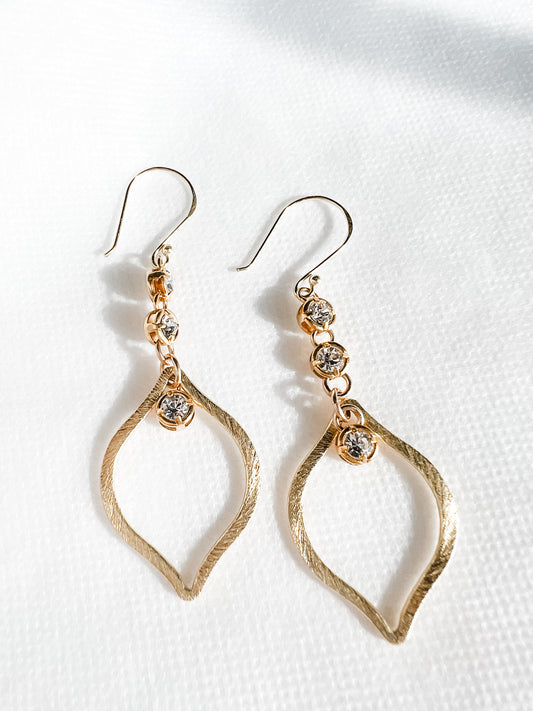 Drops of Crystals Earrings