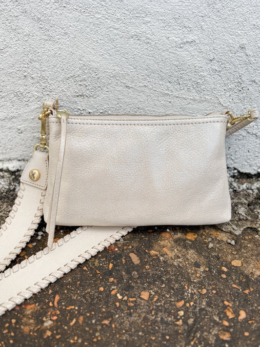 Darcy Crossbody Sand Shimmer