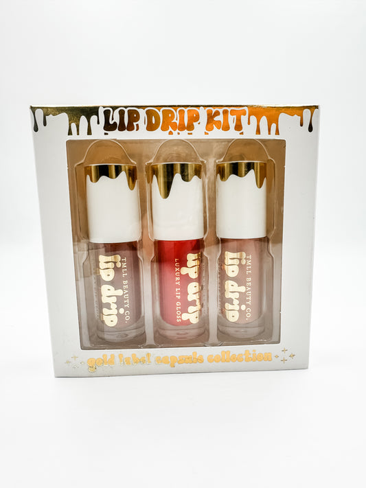 Lip Drip Gold Capsule Trio