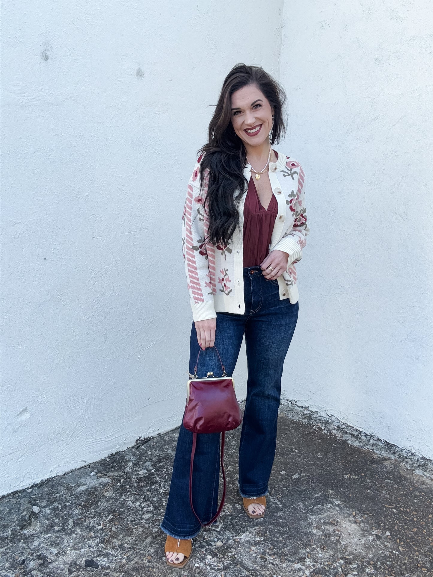 Floral Bouquet Cardigan