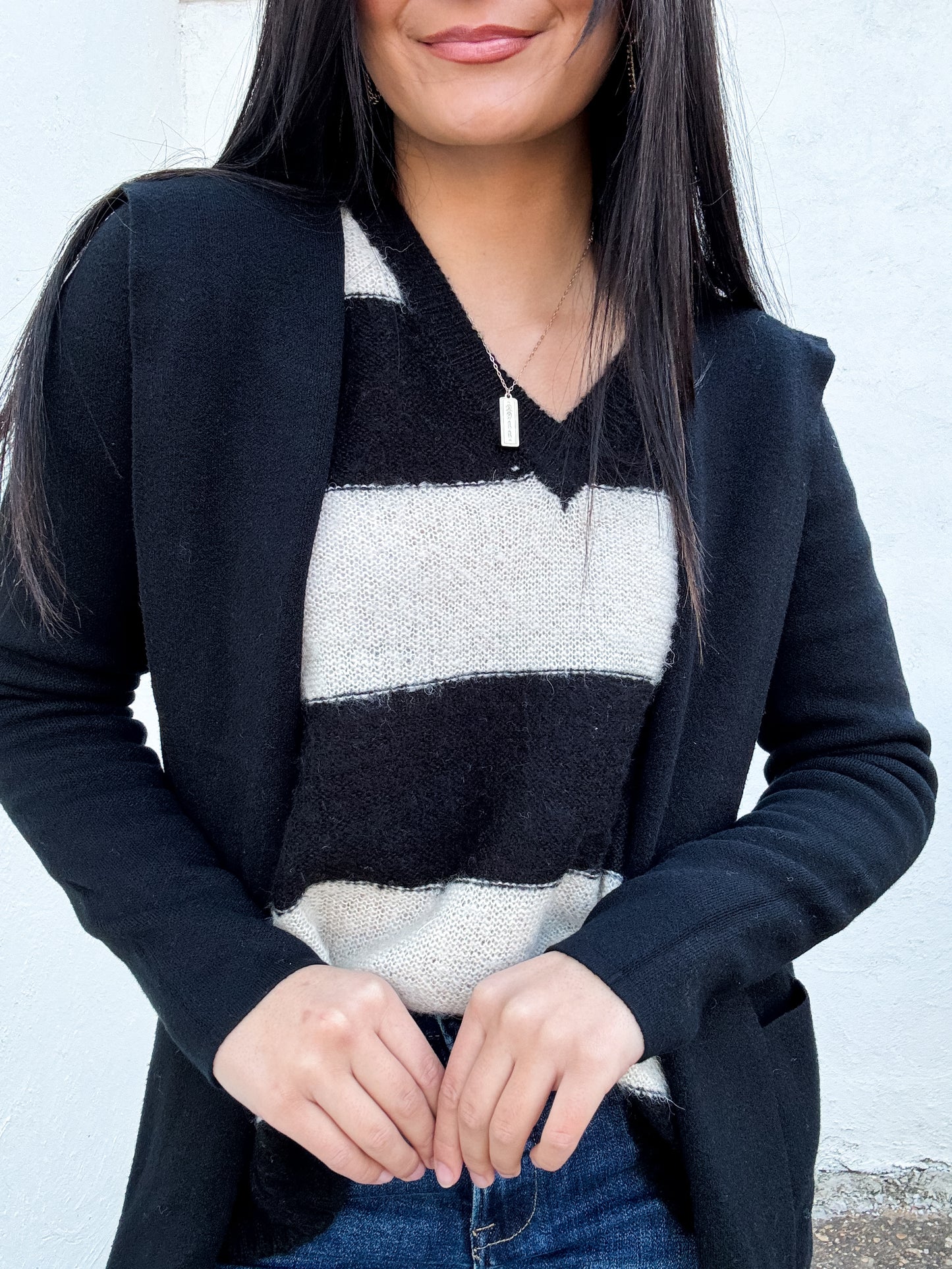 Always Open Cardigan Black