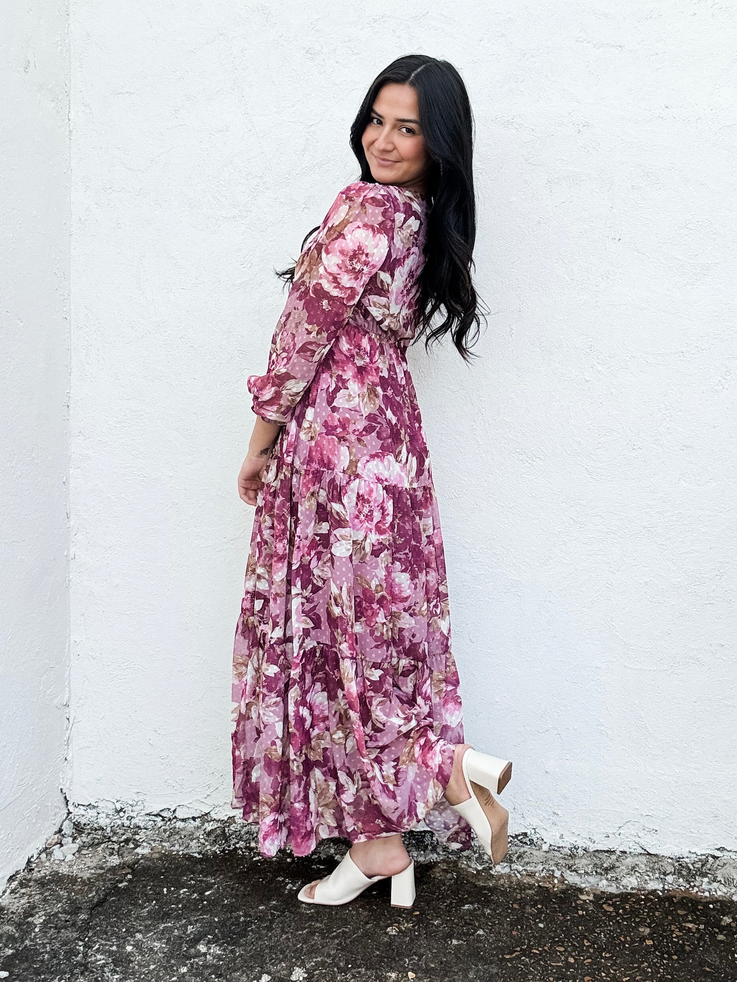 Camellia Mauve Maxi Dress