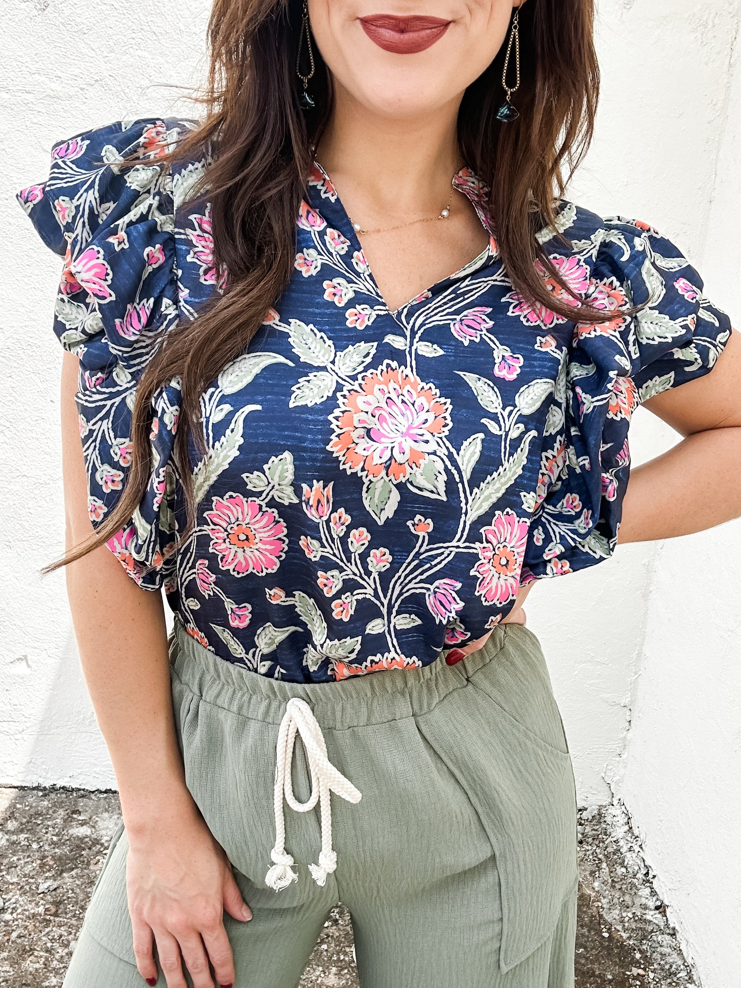 Flawless Floral Top