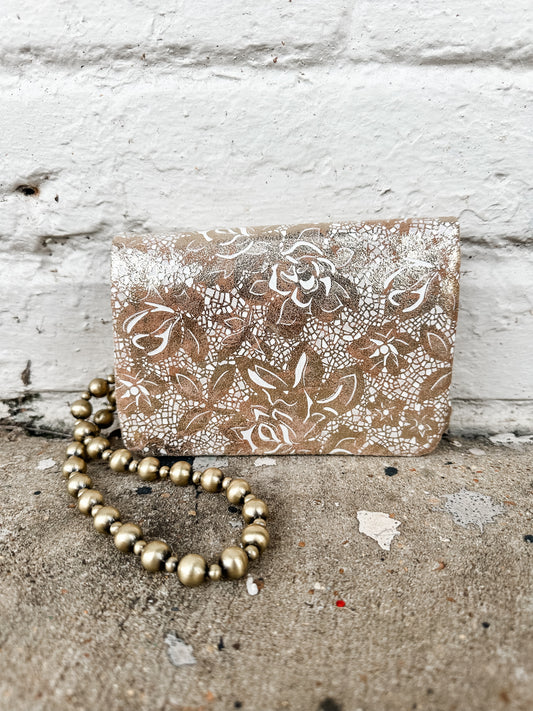 Ross Bead Wristlet Gilded Petals