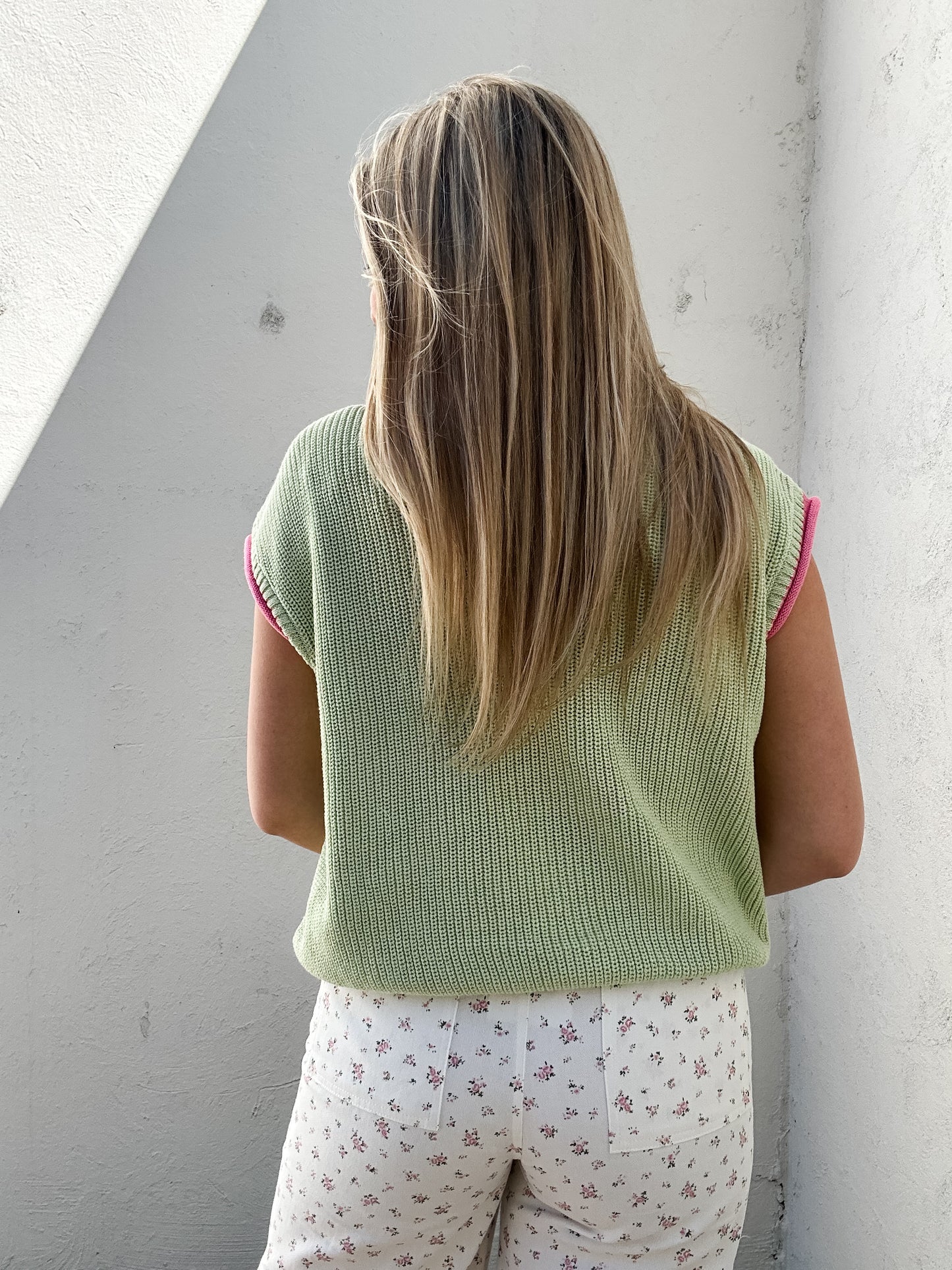 Watermelon Crawl Sweater