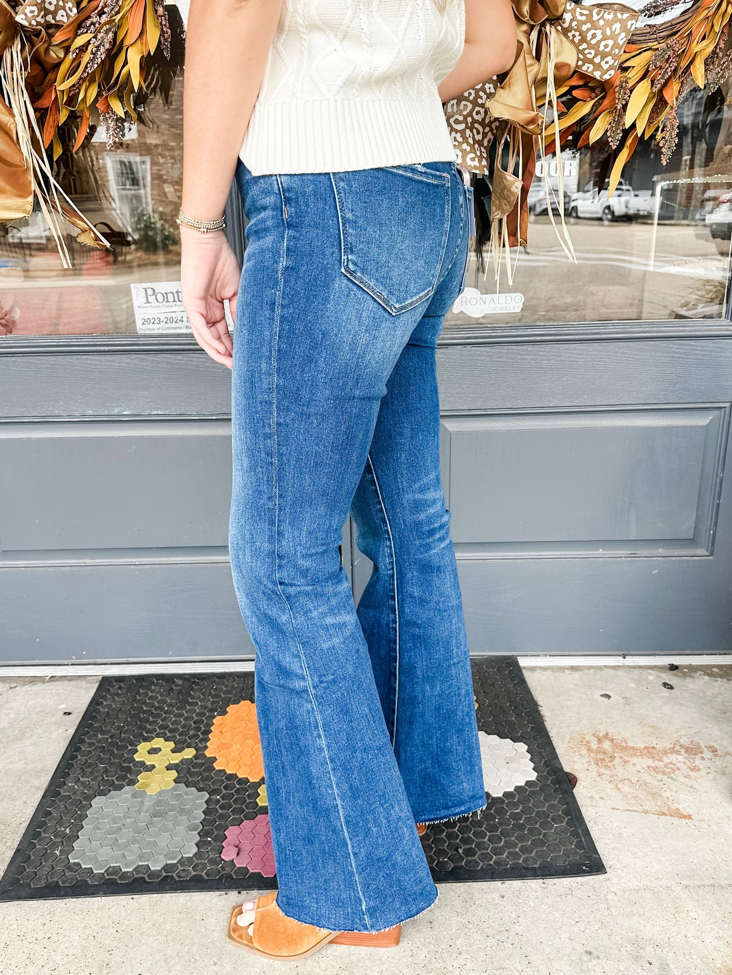 Midnight Thunder Flare Jeans