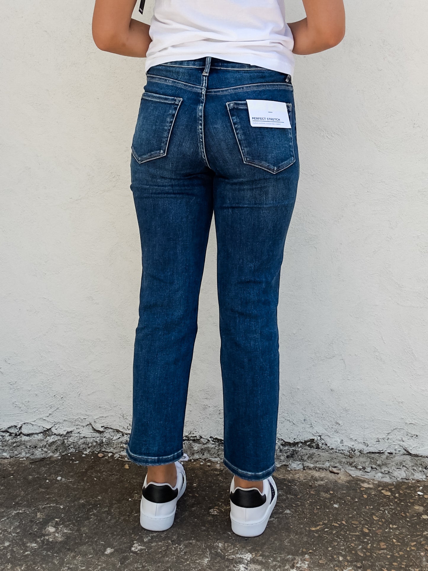 Leanna High Rise Straight Leg Jeans