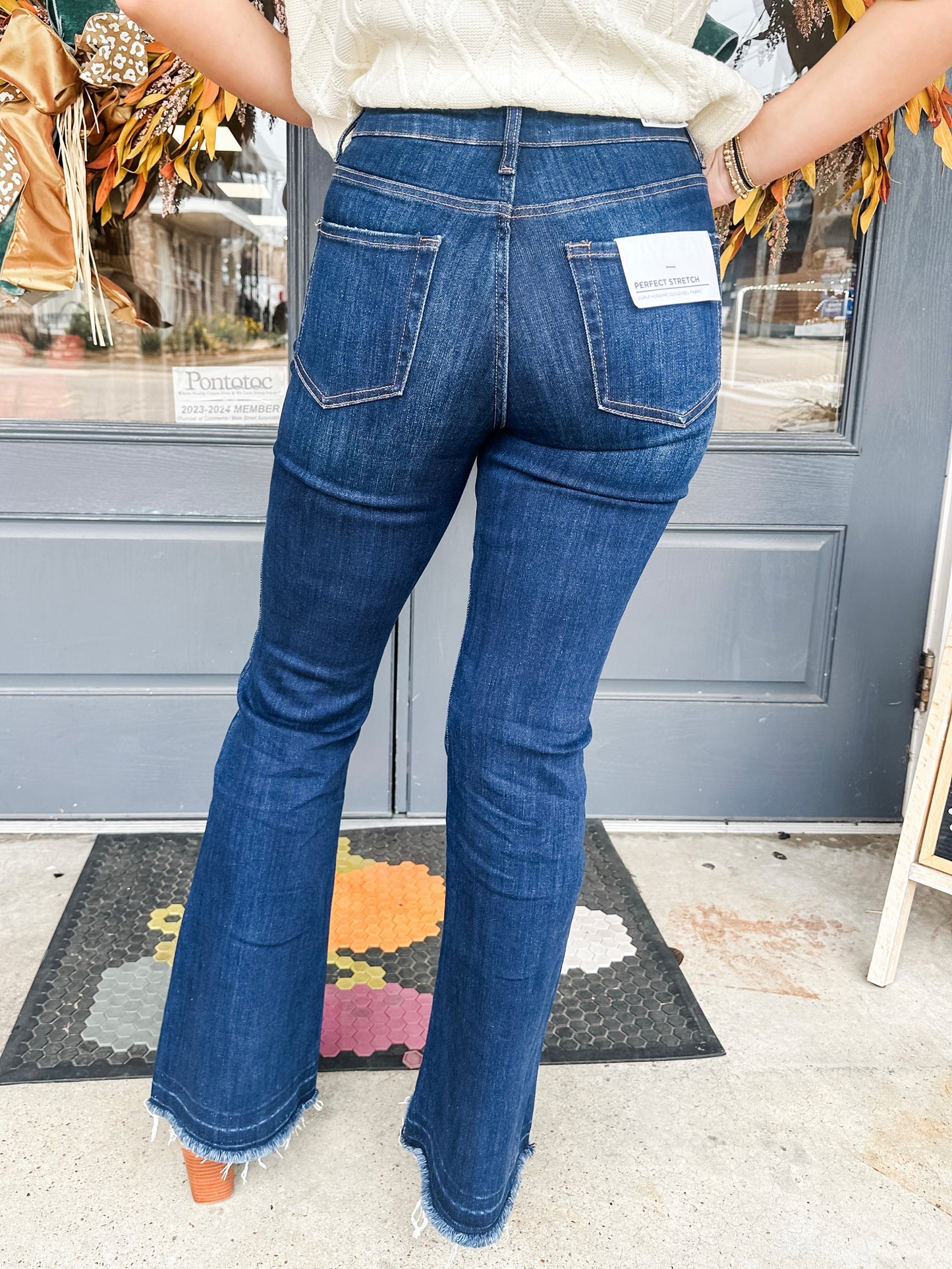 Dolly High Rise Flare Jeans