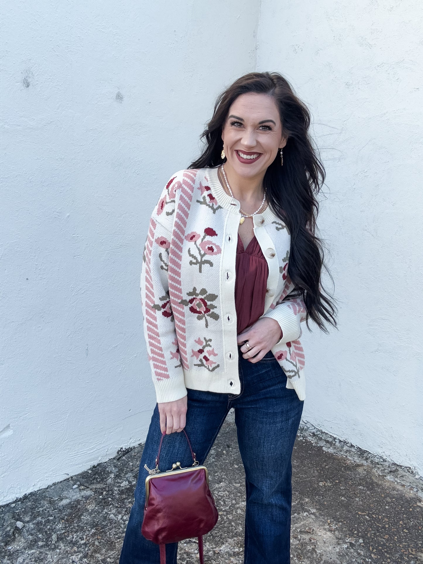 Floral Bouquet Cardigan