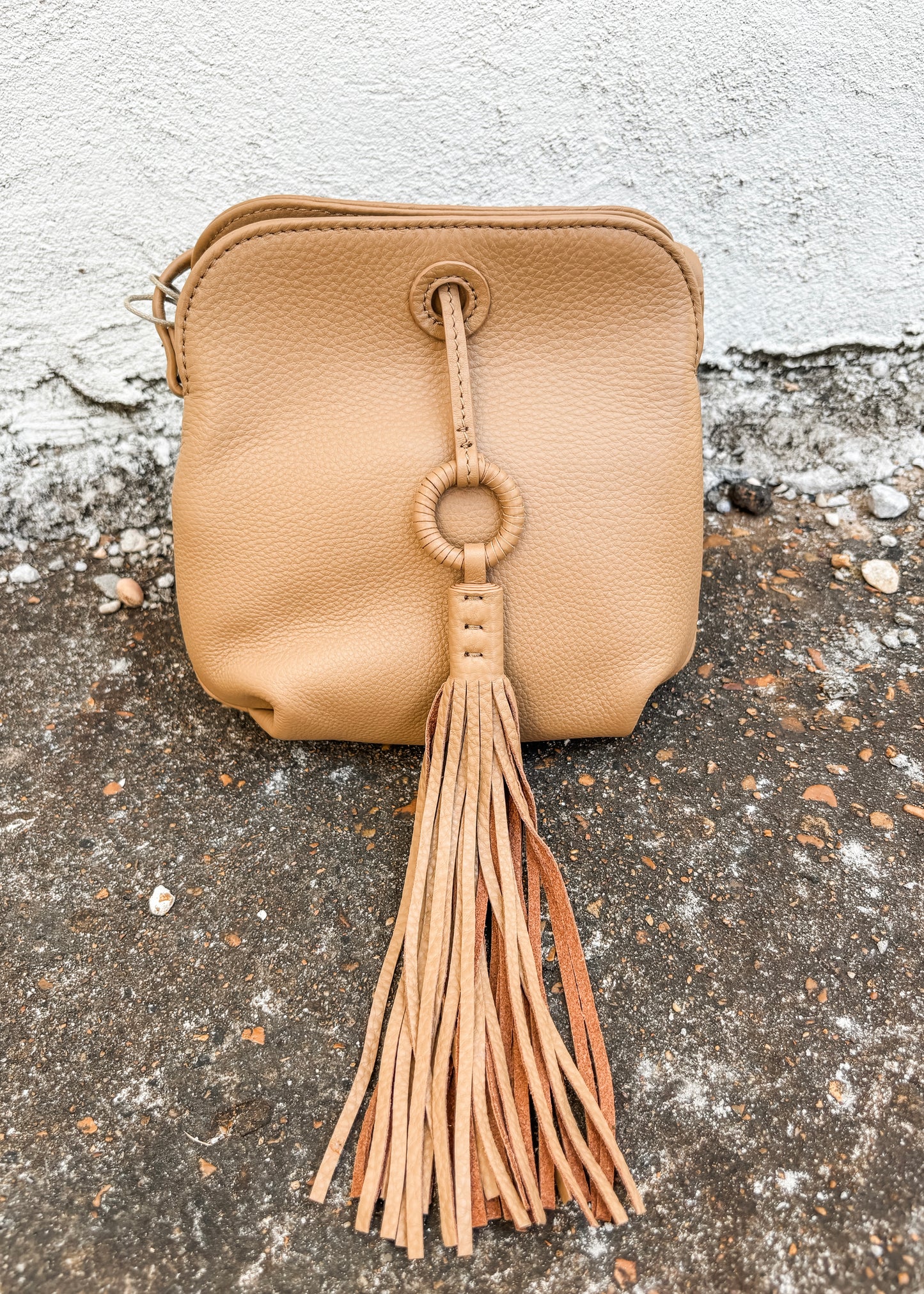 Birdy Crossbody Tan Cinnamon