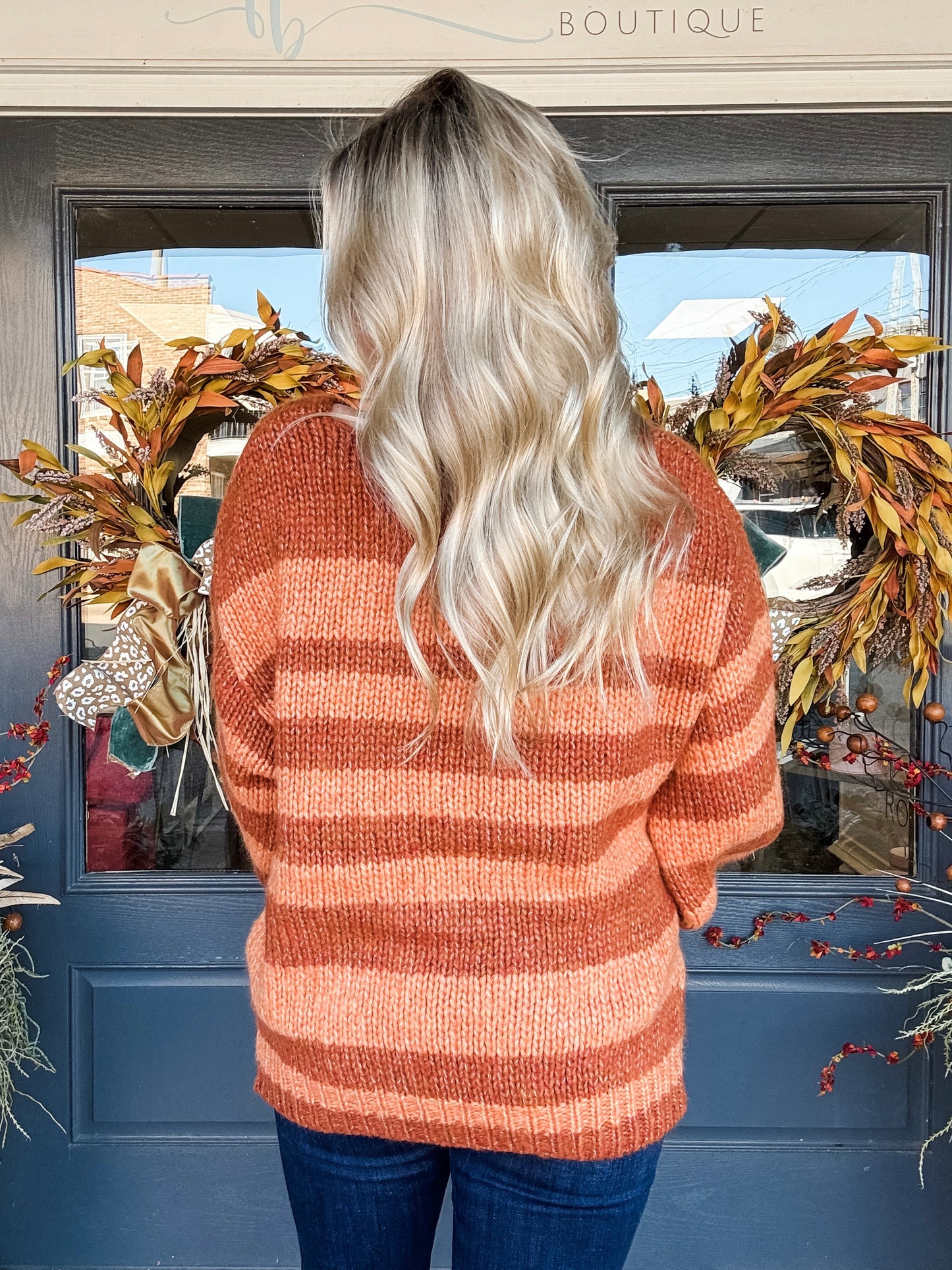 Autumn Stripe Sweater