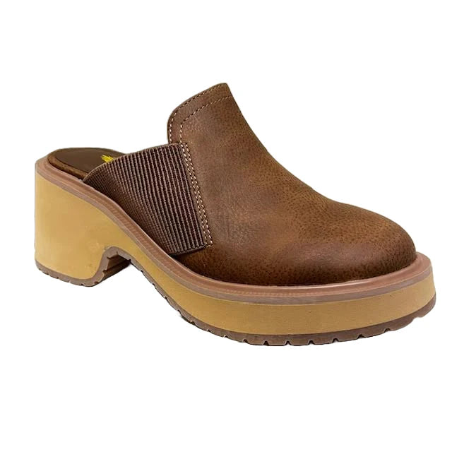 Monet Clog Mule Cognac