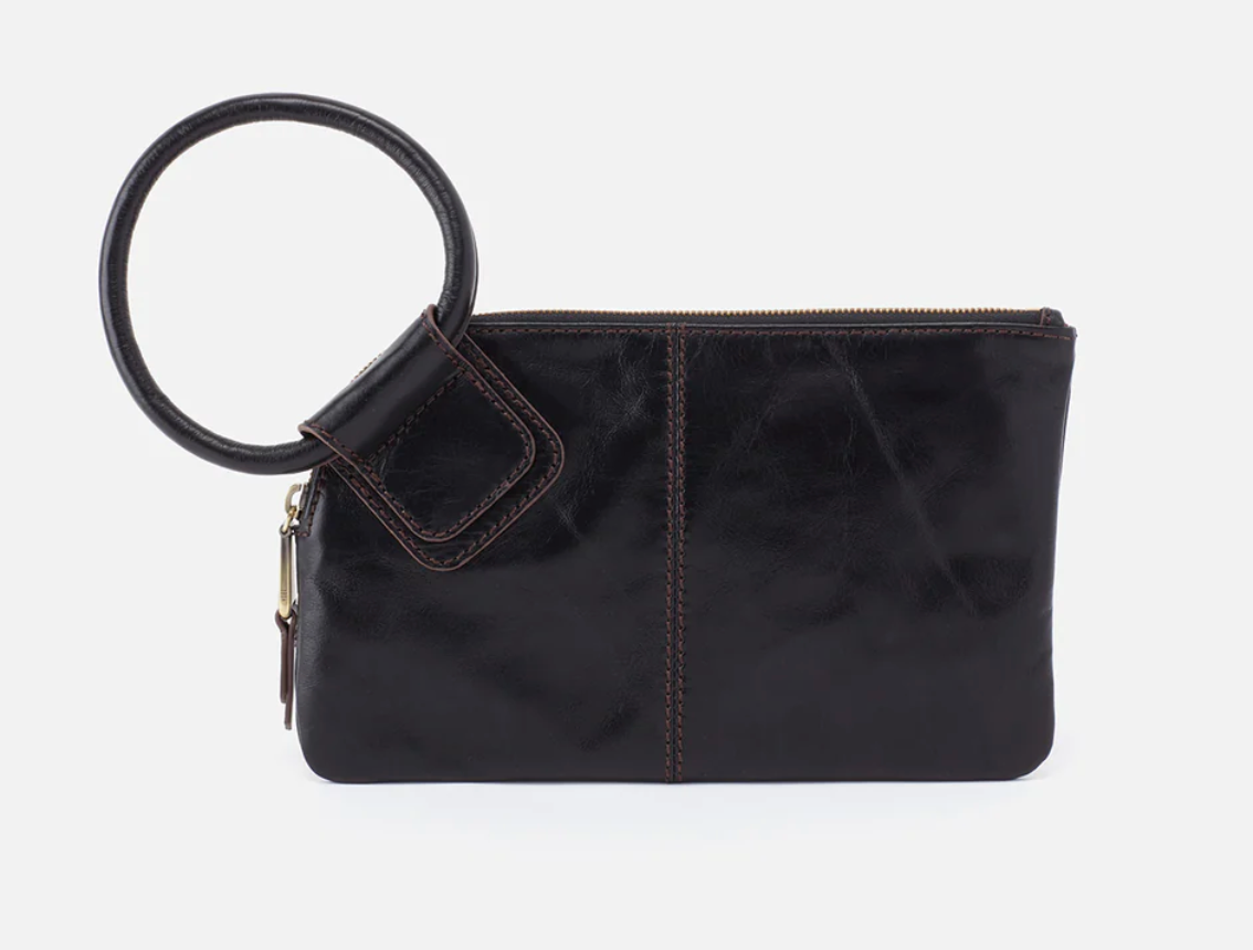 Sable Clutch/Wristlet Black