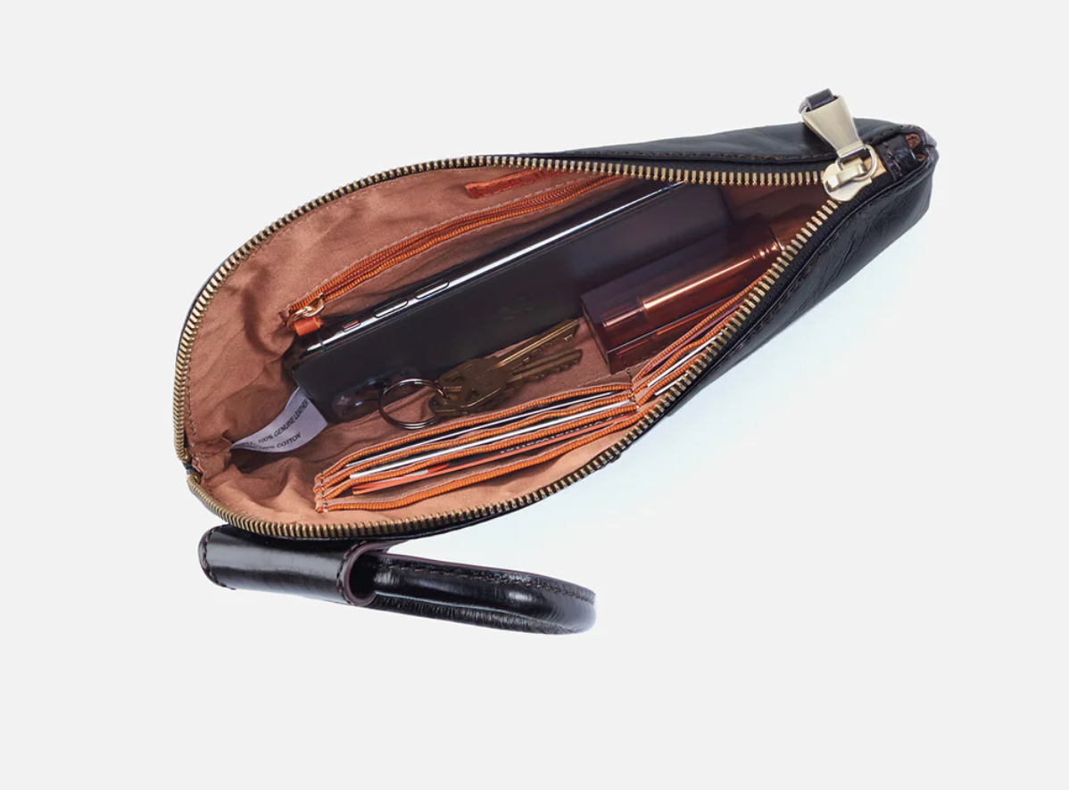 Sable Clutch/Wristlet Black