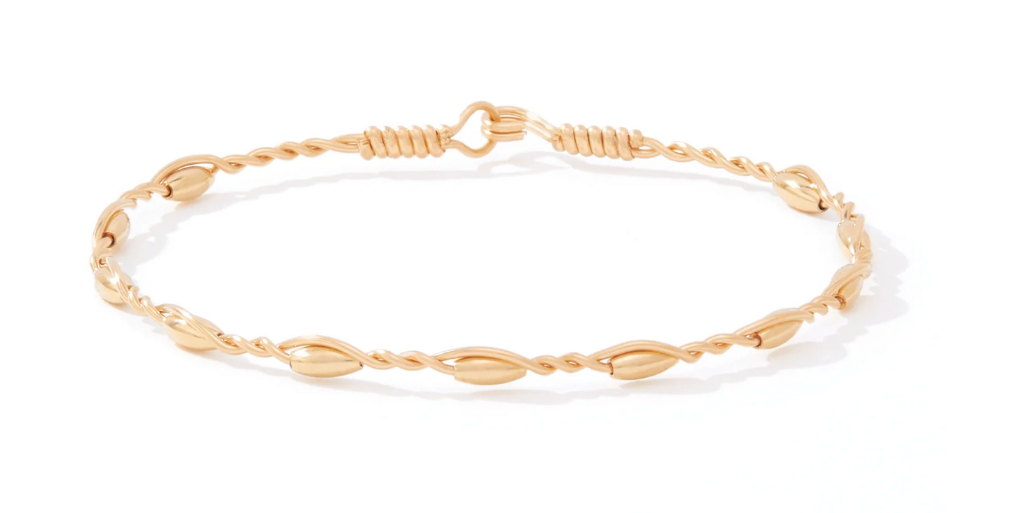 Graceful Gold Bracelet Gold Beads