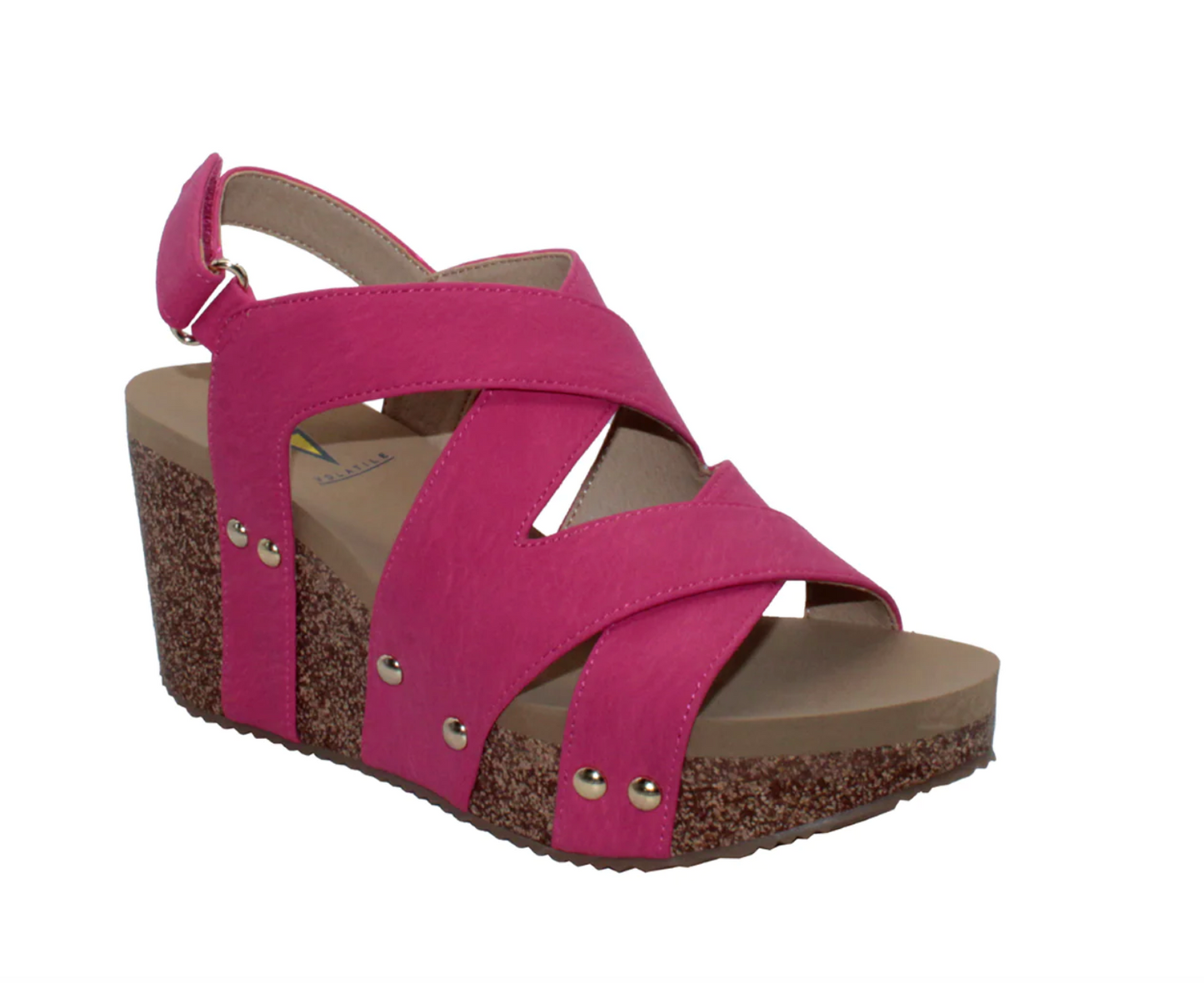 Tory Sandal Fuchsia