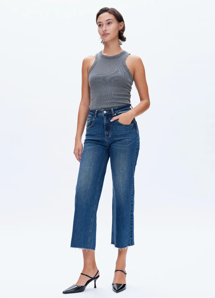 Naomi High Rise Wide Leg Jeans