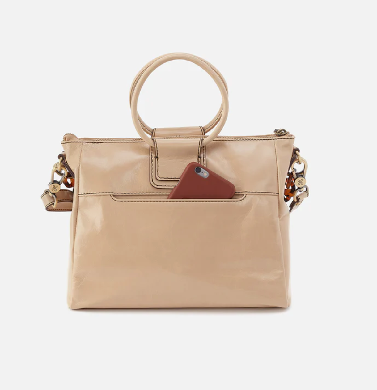 Sheila Medium Satchel Quartz