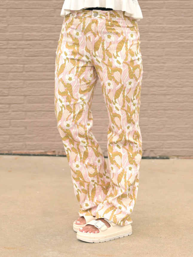 Karis and Flowers Pants