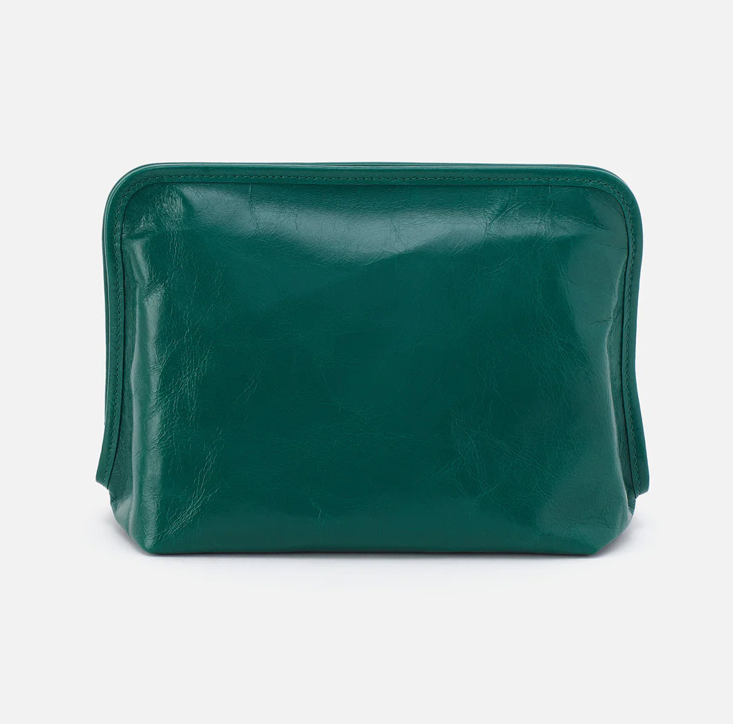 Beauty Large Cosmetic Pouch Alpine Green