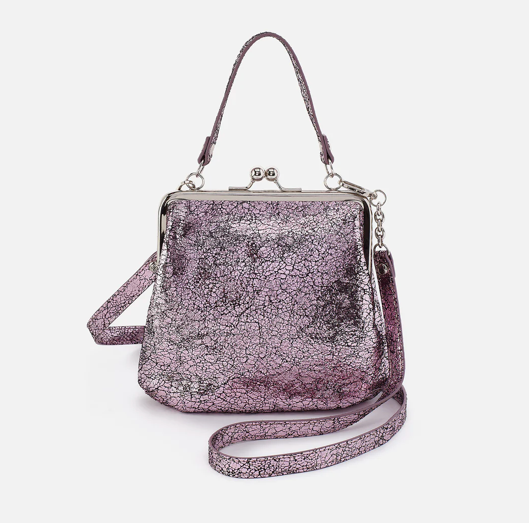 Alba Crossbody Blush Crackle