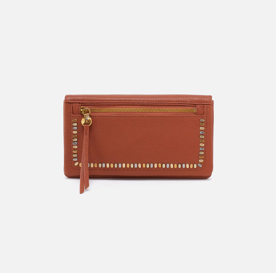 Lumen Continental Wallet Warm Honey