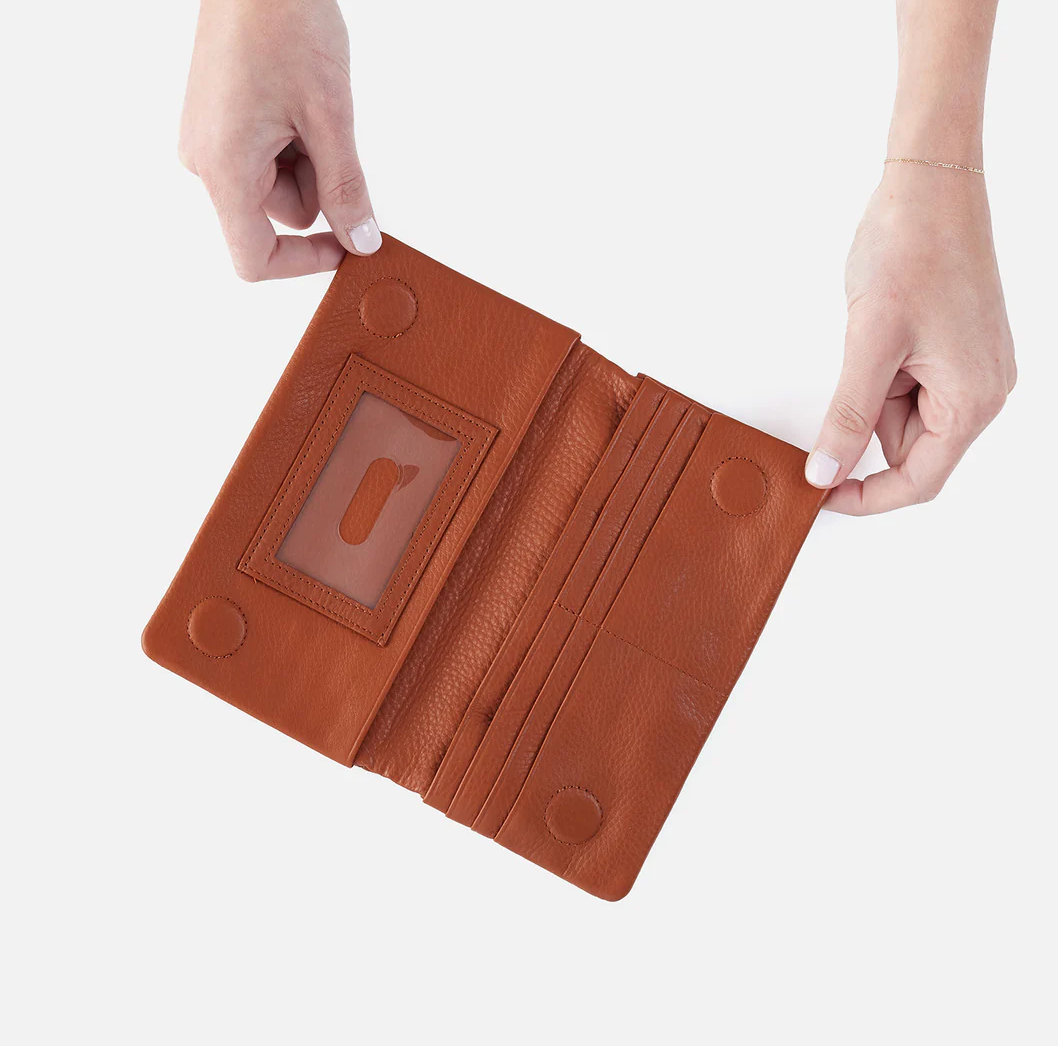 Lumen Continental Wallet Warm Honey