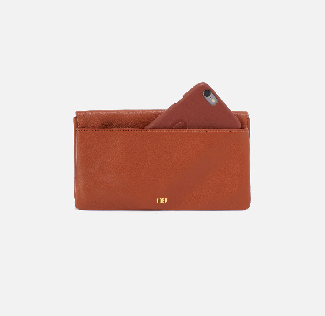 Lumen Continental Wallet Warm Honey