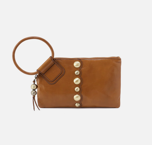 Sable Clutch/Wristlet Truffle w/Brass