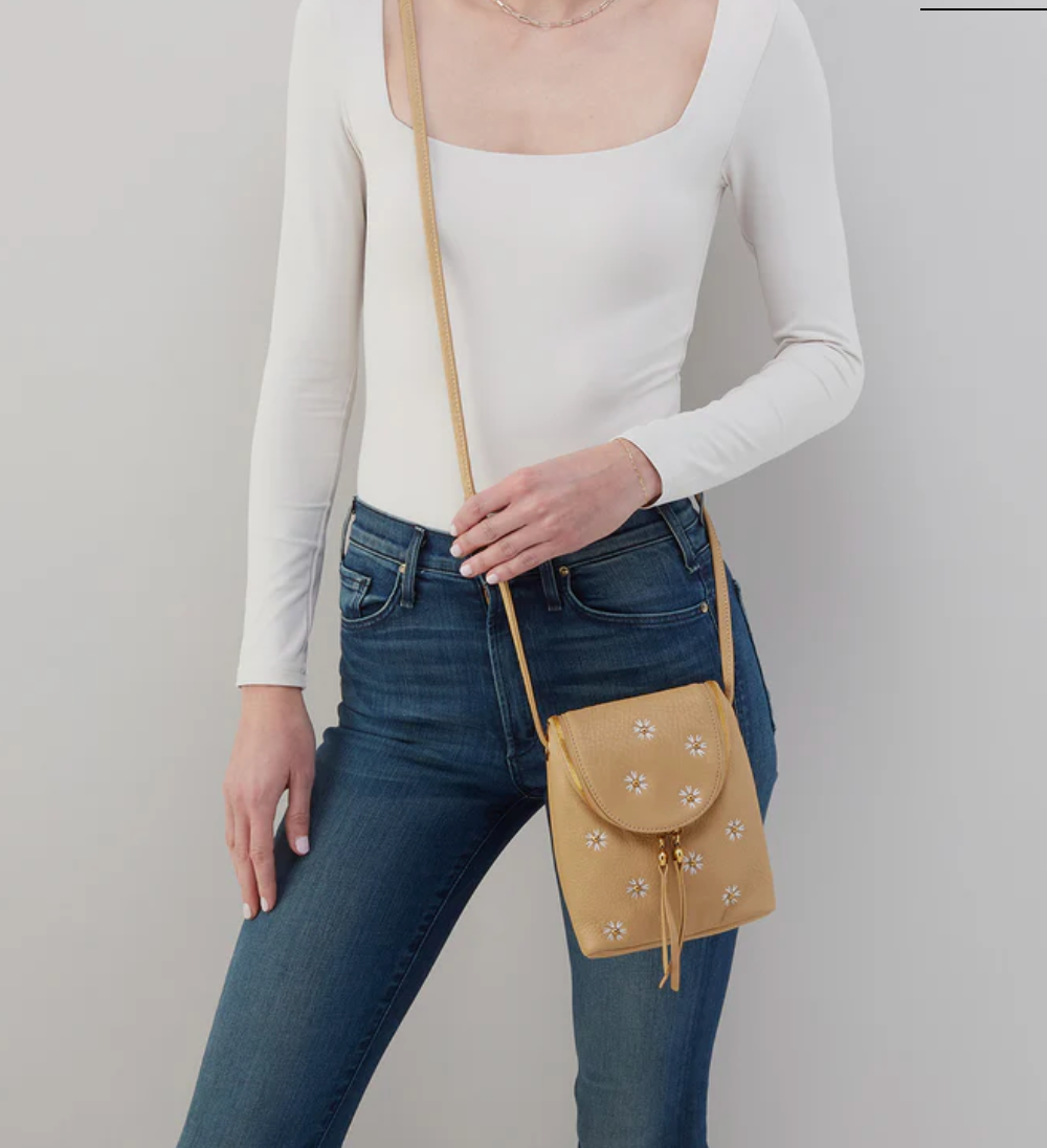 Fern Crossbody Dune w/Buttercups