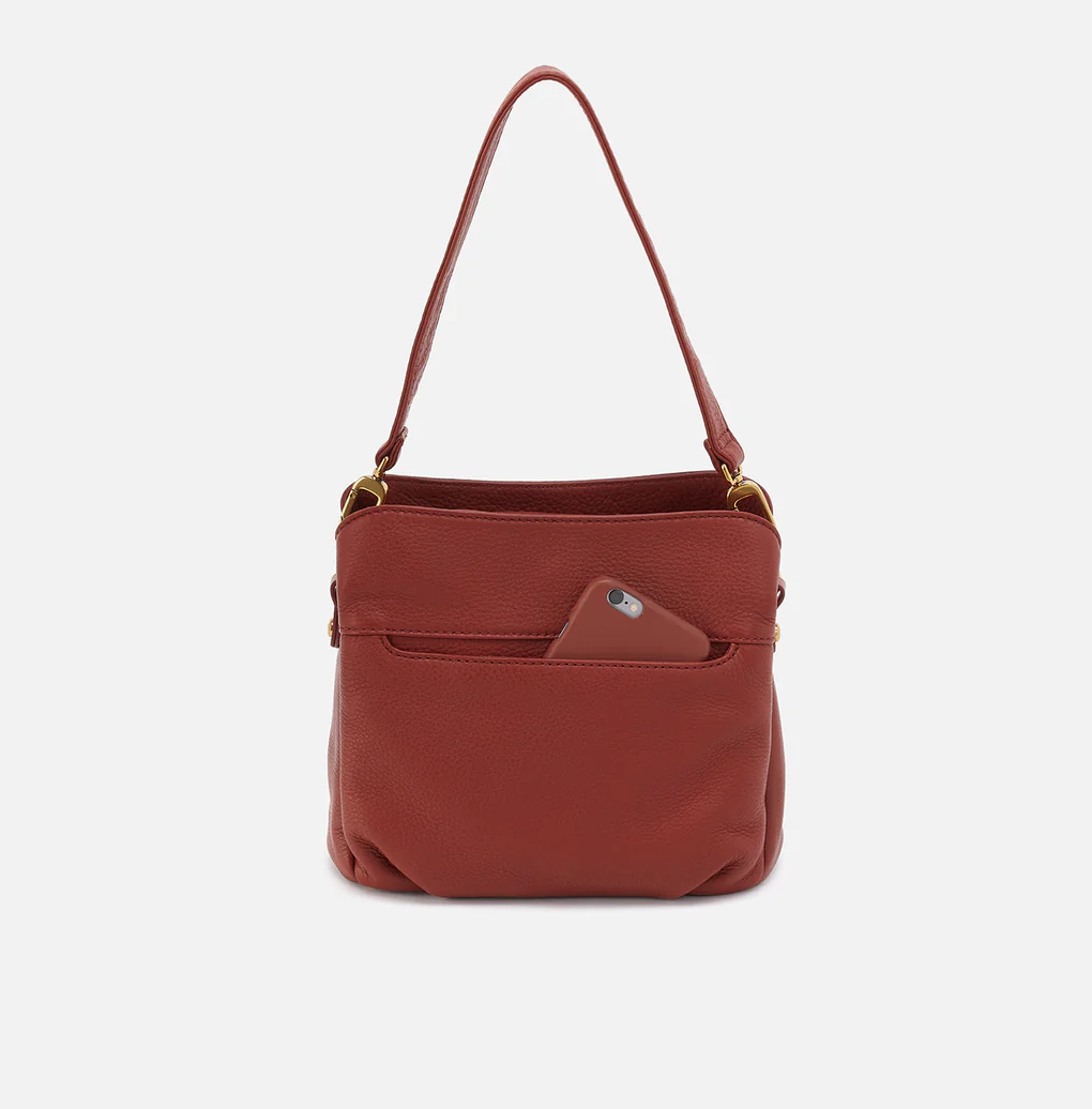 Starr Convertible Shoulder Bag Rust