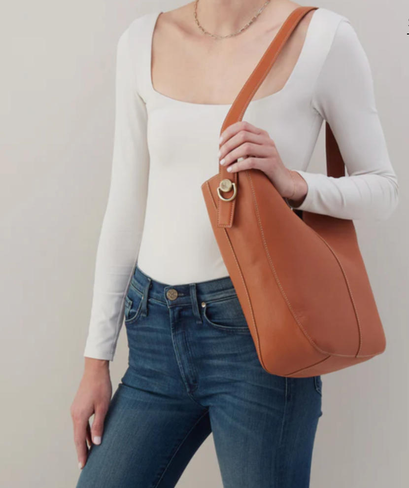 Camden Shoulder Bag Burnished Caramel