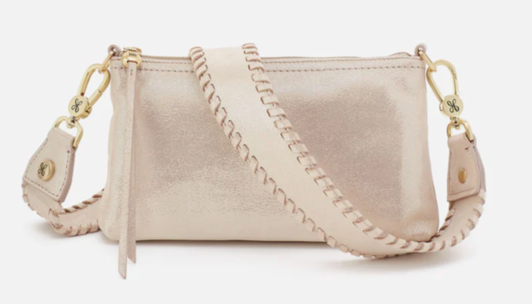 Darcy Crossbody Sand Shimmer