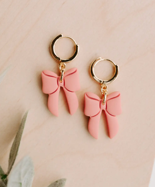 Bow Huggie Earring