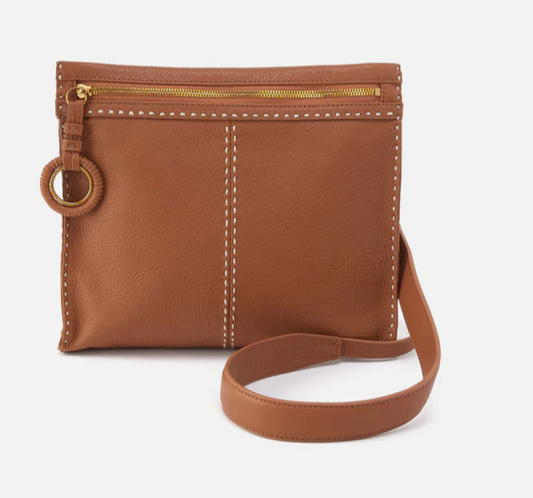 Austin Medium Crossbody in Warm Honey