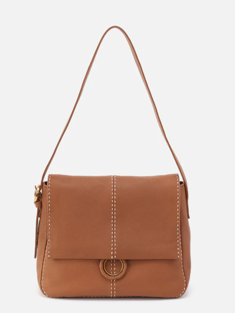 Austin Shoulder Bag in Warm Honey