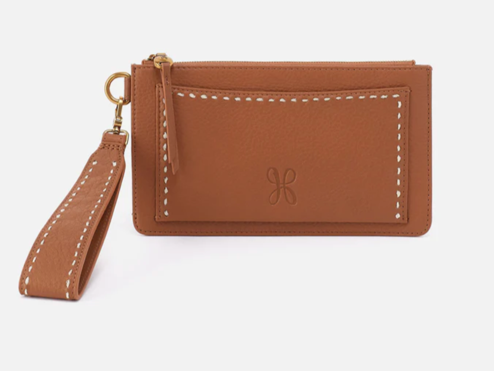 Hart Wristlet in Warm Honey