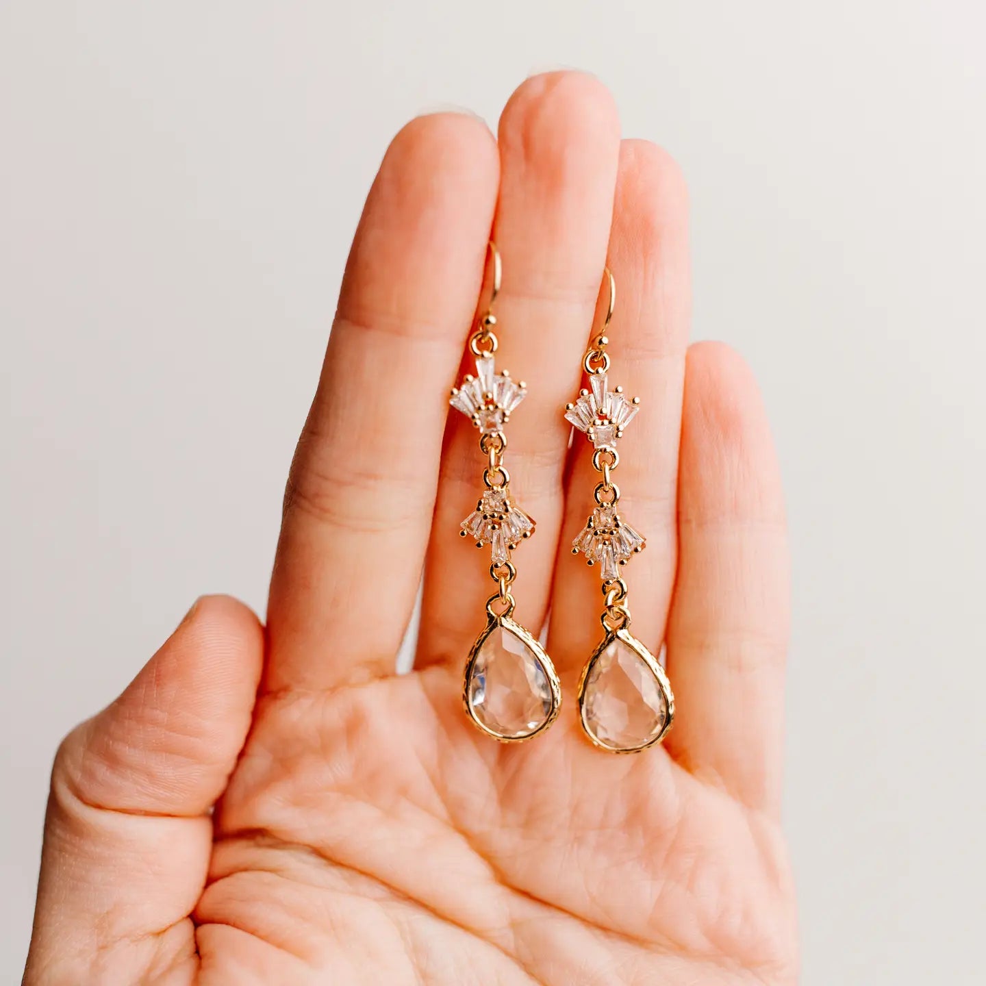 Rainfall Bridal Earrings