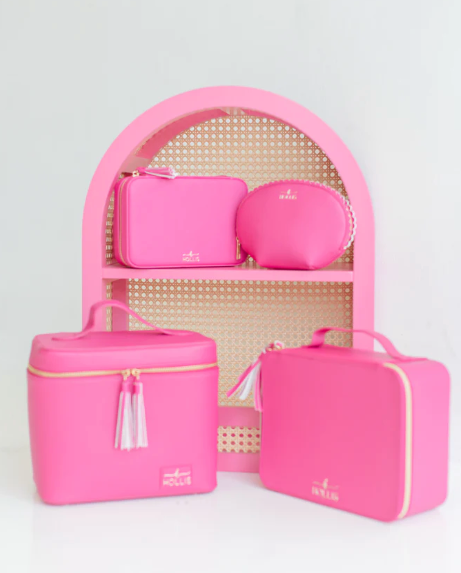 Scallop Set Hot Pink